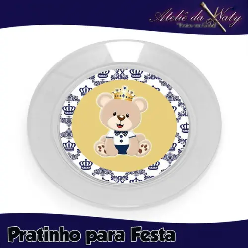 Pratinho para Festas - Ursinho