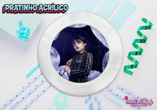 Pratinho para Festas - Wandinha