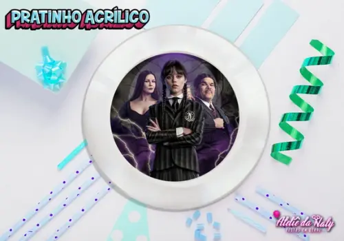 Pratinho para Festas - Wandinha