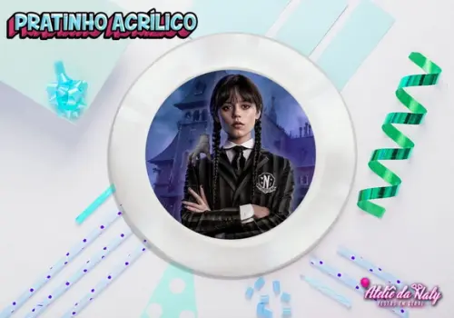 Pratinho para Festas - Wandinha