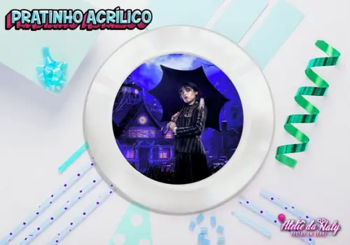 Pratinho para Festas - Wandinha