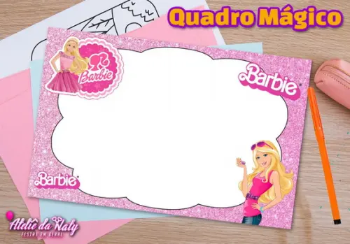 Quadro Mágico - Barbie
