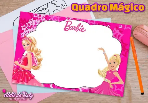Quadro Mágico - Barbie