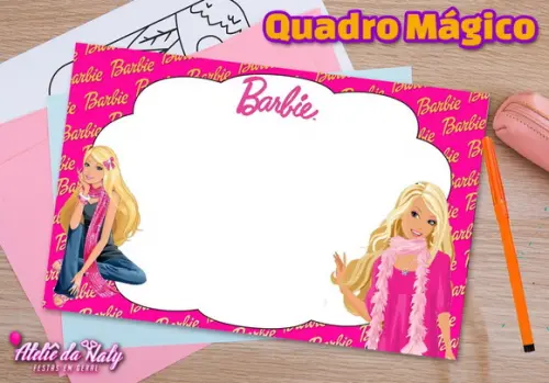 Quadro Mágico - Barbie