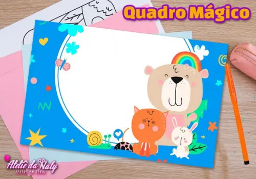 Quadro Mágico - Bichinhos