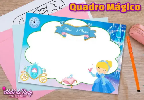Quadro Mágico - Cinderela