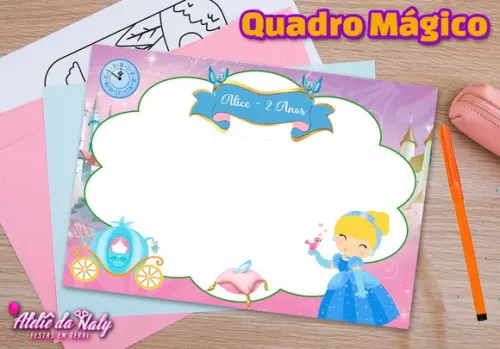 Quadro Mágico - Cinderela
