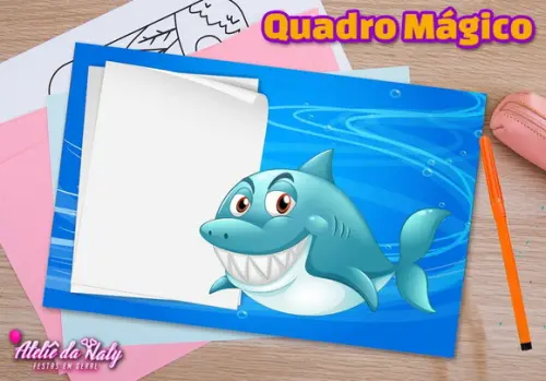 Quadro Mágico - Fundo do Mar