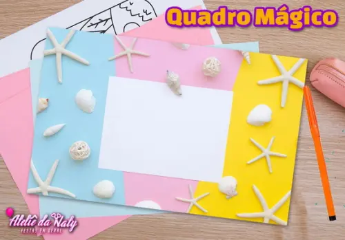 Quadro Mágico - Fundo do Mar