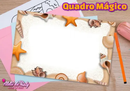 Quadro Mágico - Fundo do Mar