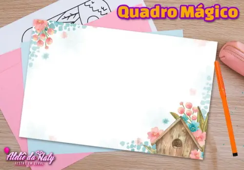 Quadro Mágico - Jardim Encantado