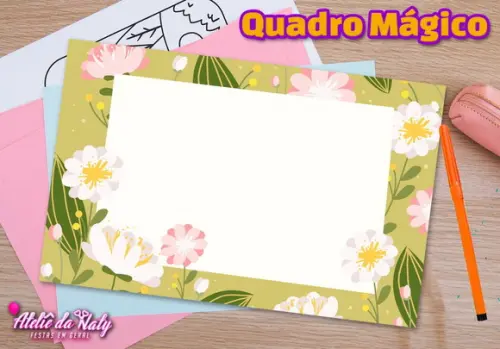 Quadro Mágico - Jardim Encantado