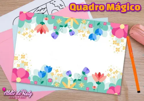 Quadro Mágico - Jardim Encantado