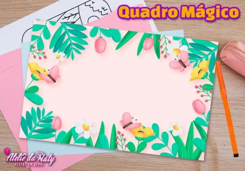 Quadro Mágico - Jardim Encantado
