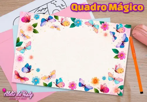 Quadro Mágico - Jardim Encantado