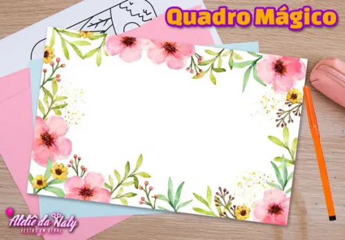 Quadro Mágico - Jardim Encantado