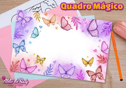 Quadro Mágico - Jardim Encantado
