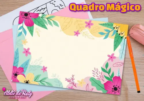 Quadro Mágico - Jardim Encantado