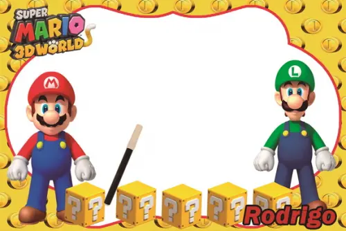 Quadro Mágico - Mario Bros