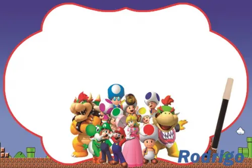 Quadro Mágico - Mario Bros