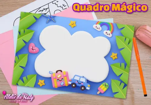 Quadro Mágico - Praia