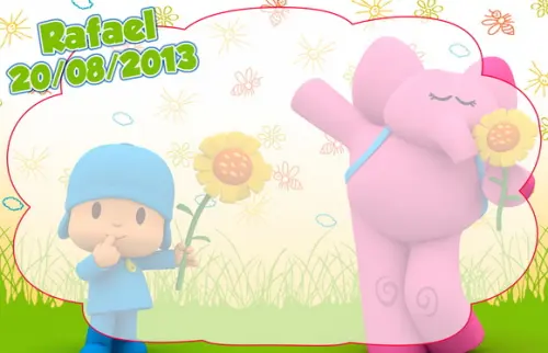 Quadro Mágico - Pocoyo