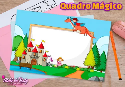 Quadro Mágico - Reino Encantado