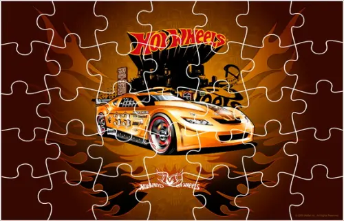Quebra Cabeça - Hot Wheels