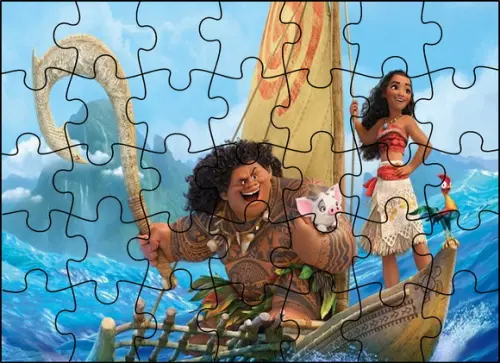 Quebra Cabeça - Moana