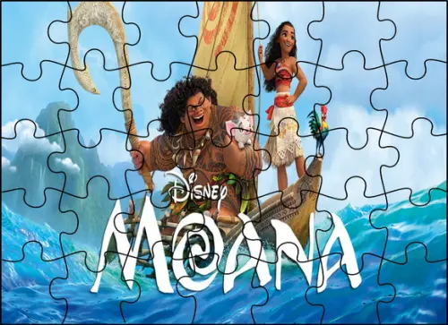 Quebra Cabeça - Moana