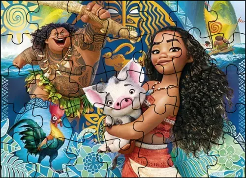 Quebra Cabeça - Moana