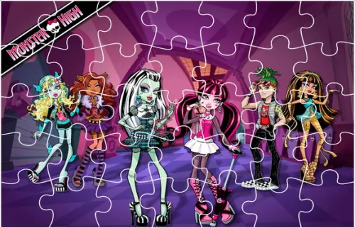 Quebra Cabeça - Monster High