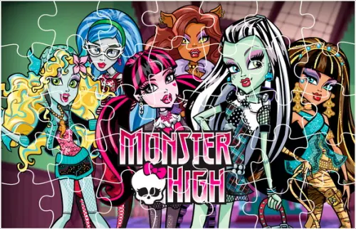 Quebra Cabeça - Monster High
