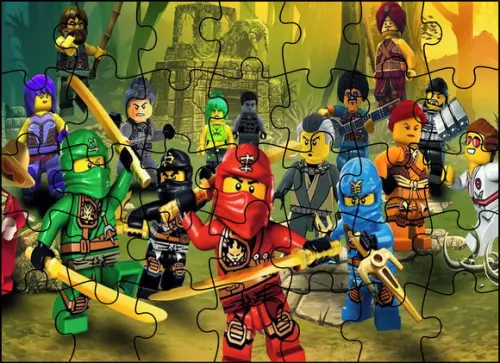 Quebra Cabeça - Ninjago