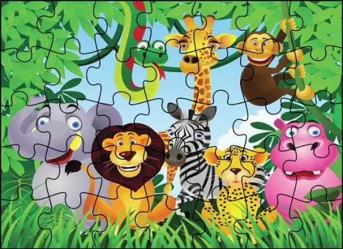 Quebra Cabeça - Safari