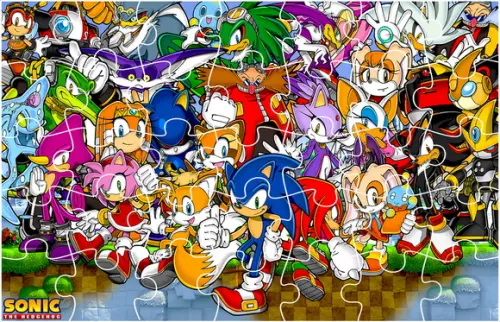 Quebra Cabeça - Sonic