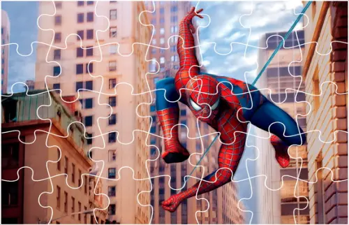 Quebra Cabeça - Spiderman + Sacola