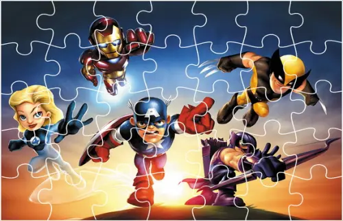 Quebra Cabeça - Super Hero Squad