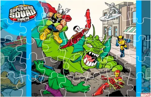 Quebra Cabeça - Super Hero Squad