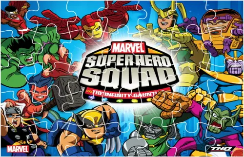 Quebra Cabeça - Super Hero Squad
