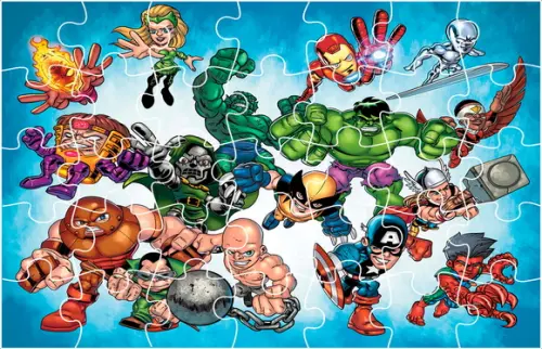 Quebra Cabeça - Super Hero Squad