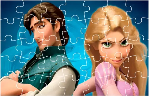 Quebra Cabeça - Tangled