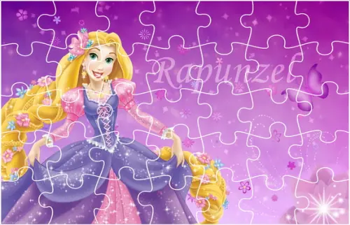 Quebra Cabeça - Tangled