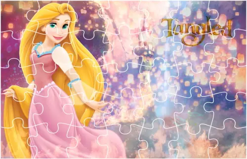 Quebra Cabeça - Tangled
