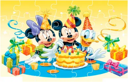 Quebra Cabeça - Turma do Mickey