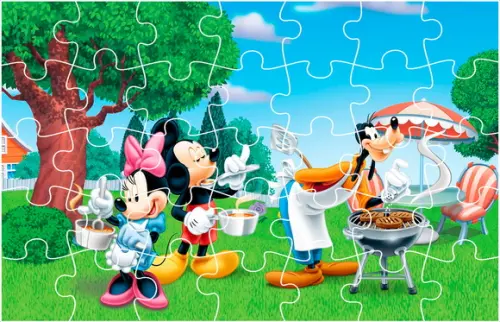 Quebra Cabeça - Turma do Mickey