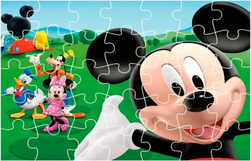 Quebra Cabeça - Turma do Mickey