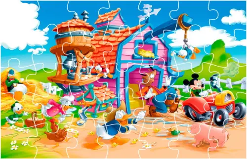 Quebra Cabeça - Turma do Mickey