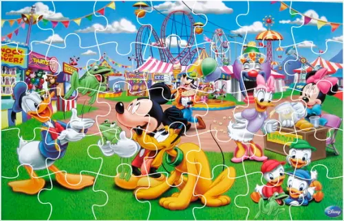 Quebra Cabeça - Turma do Mickey