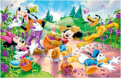 Quebra Cabeça - Turma do Mickey